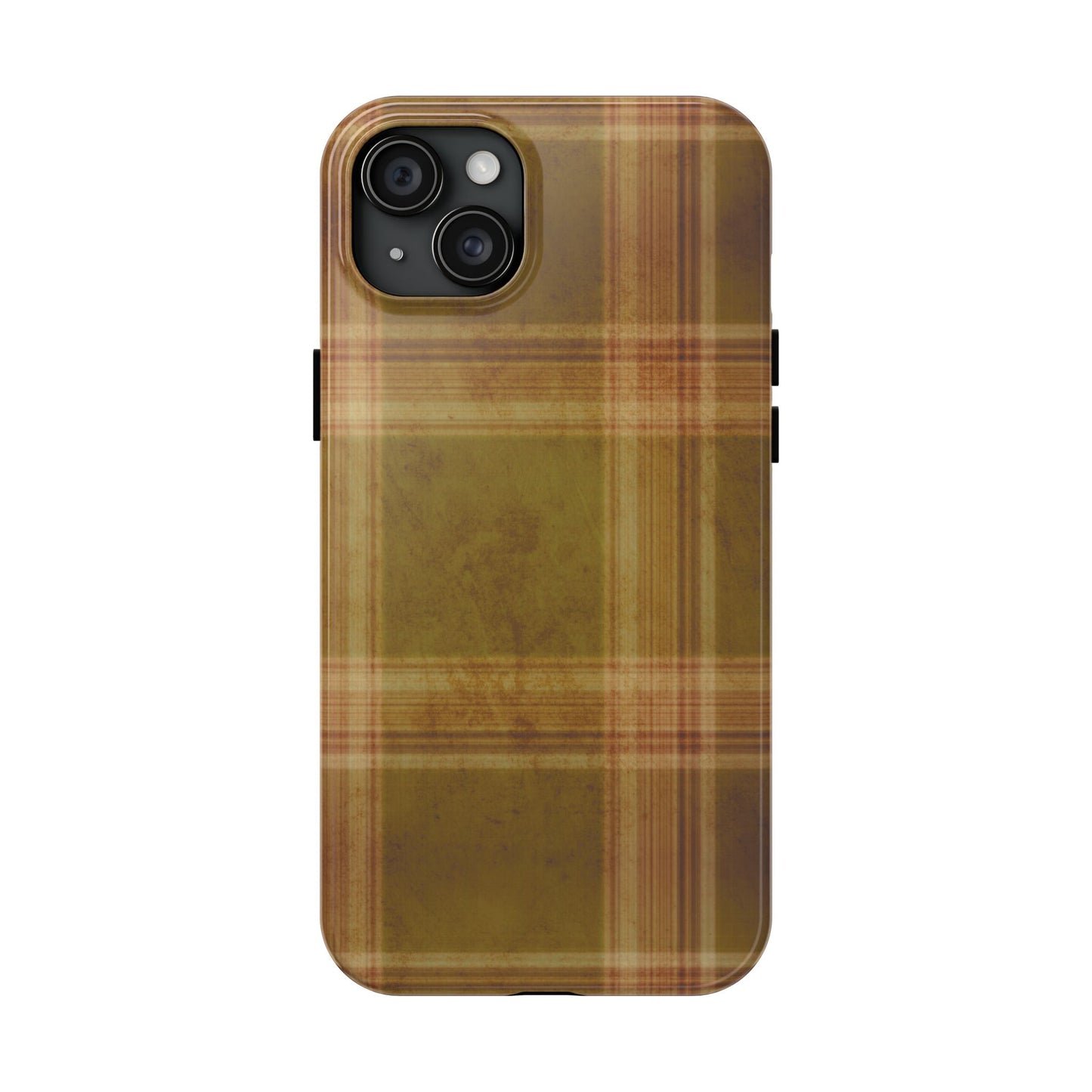 Amber Plaid Phone Case