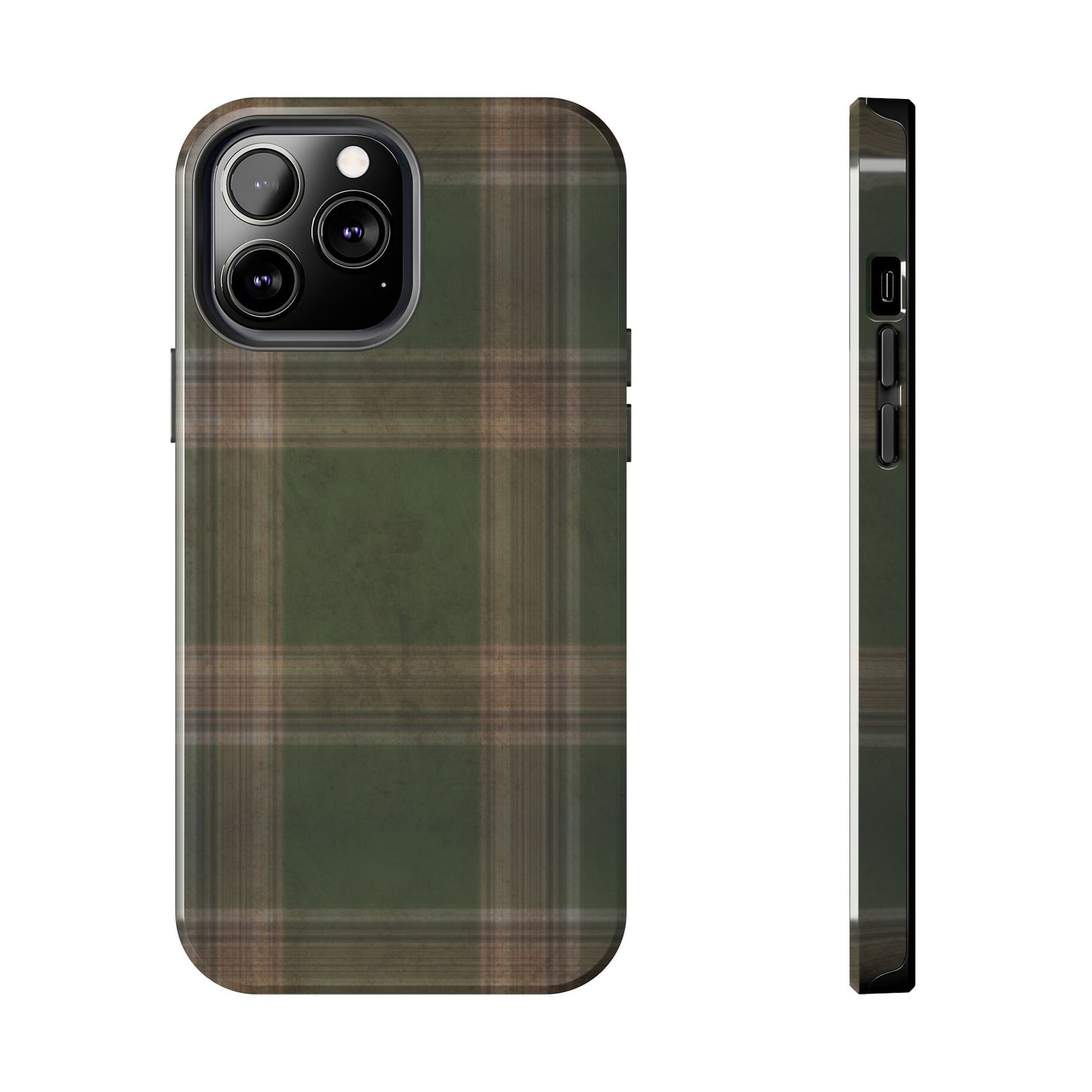Mossy Plaid Phone Case