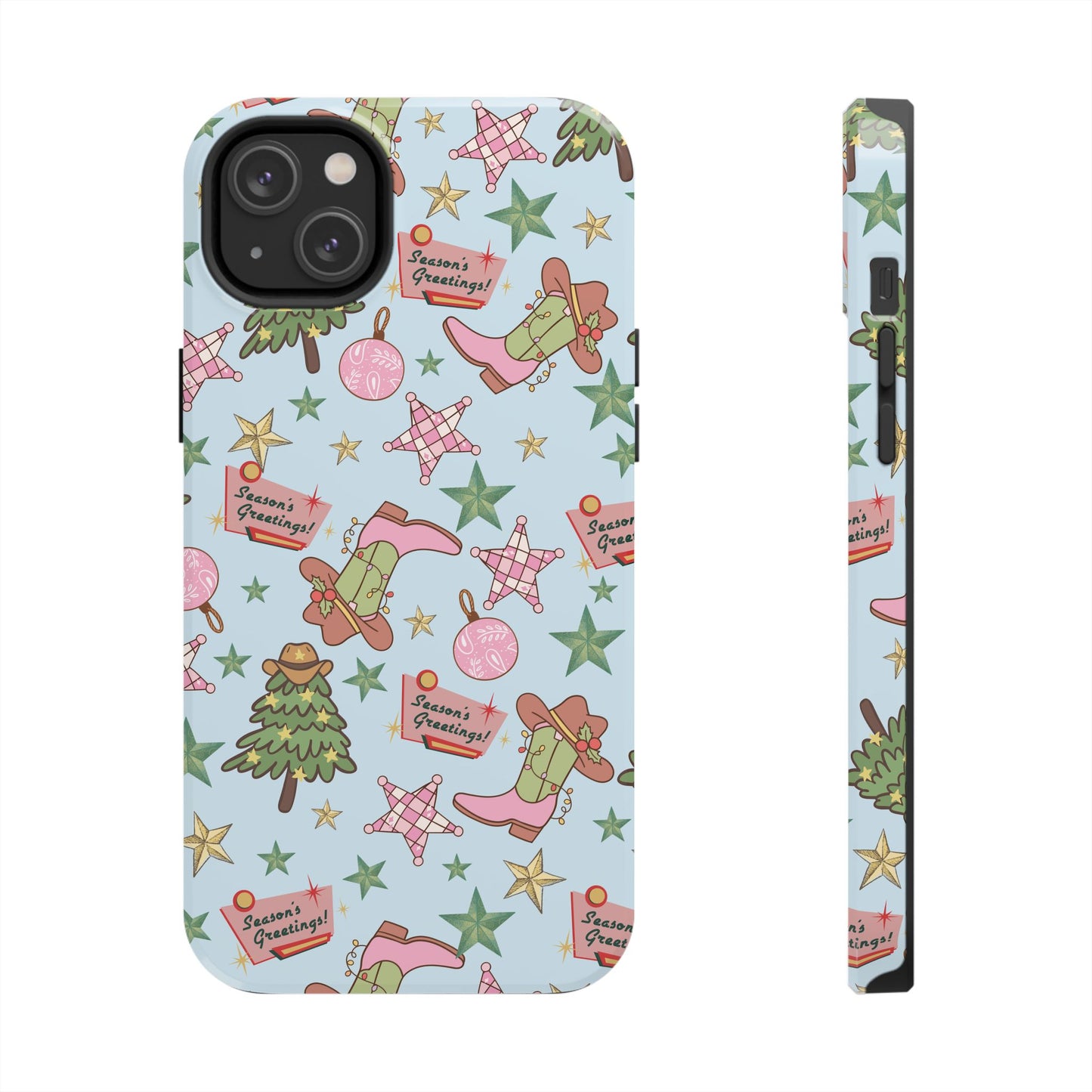 Blue Howdy Phone Case