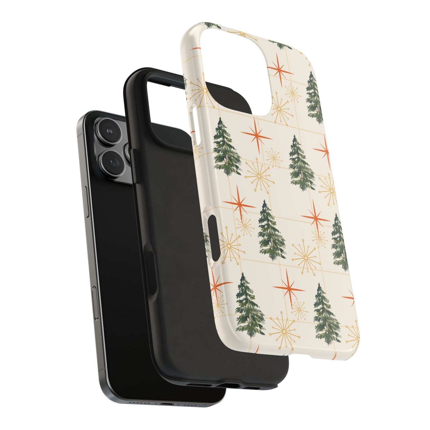 Mid Century Tree Phone Case