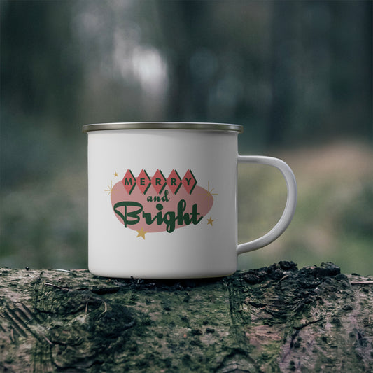 Merry and Bright Camping Mug