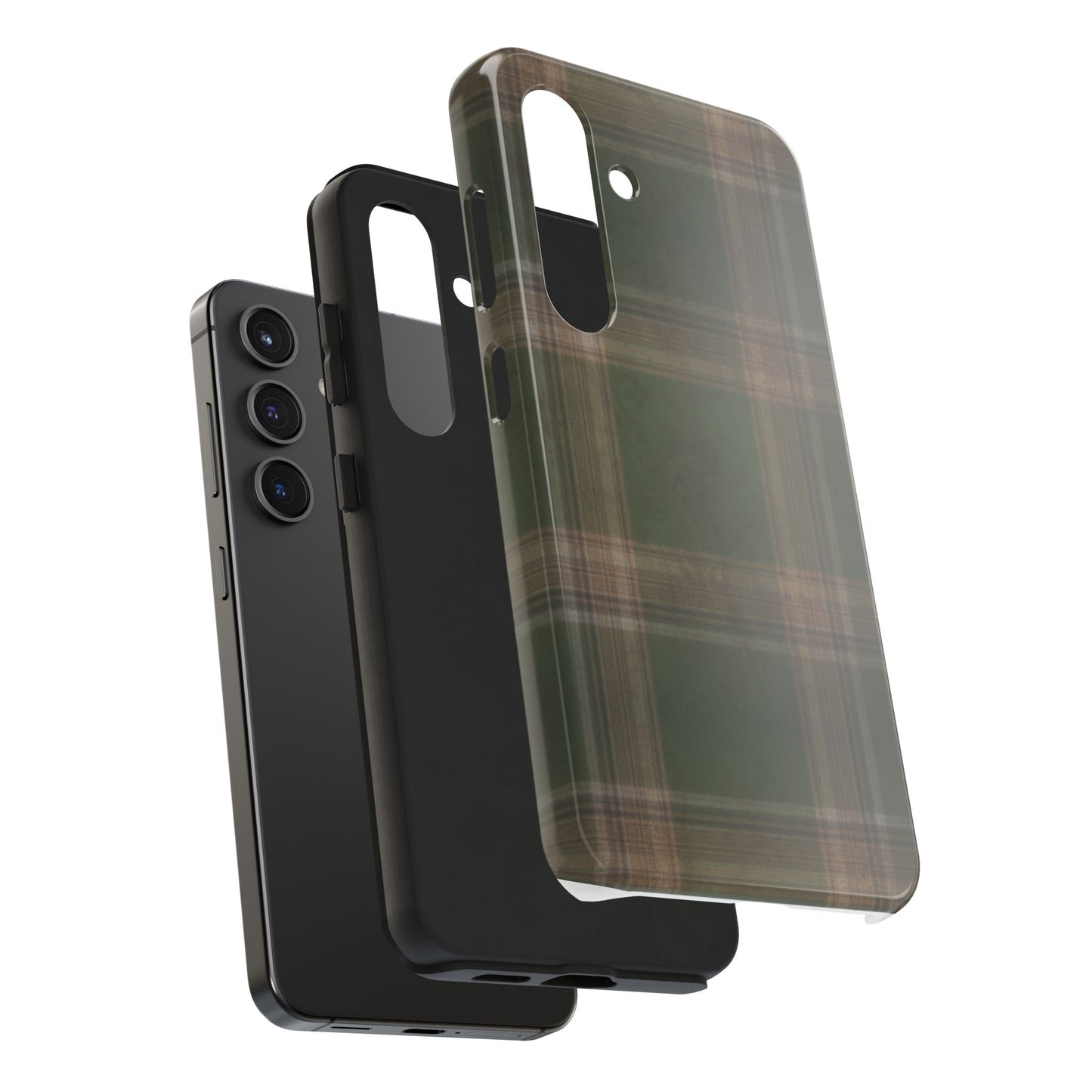 Mossy Plaid Phone Case