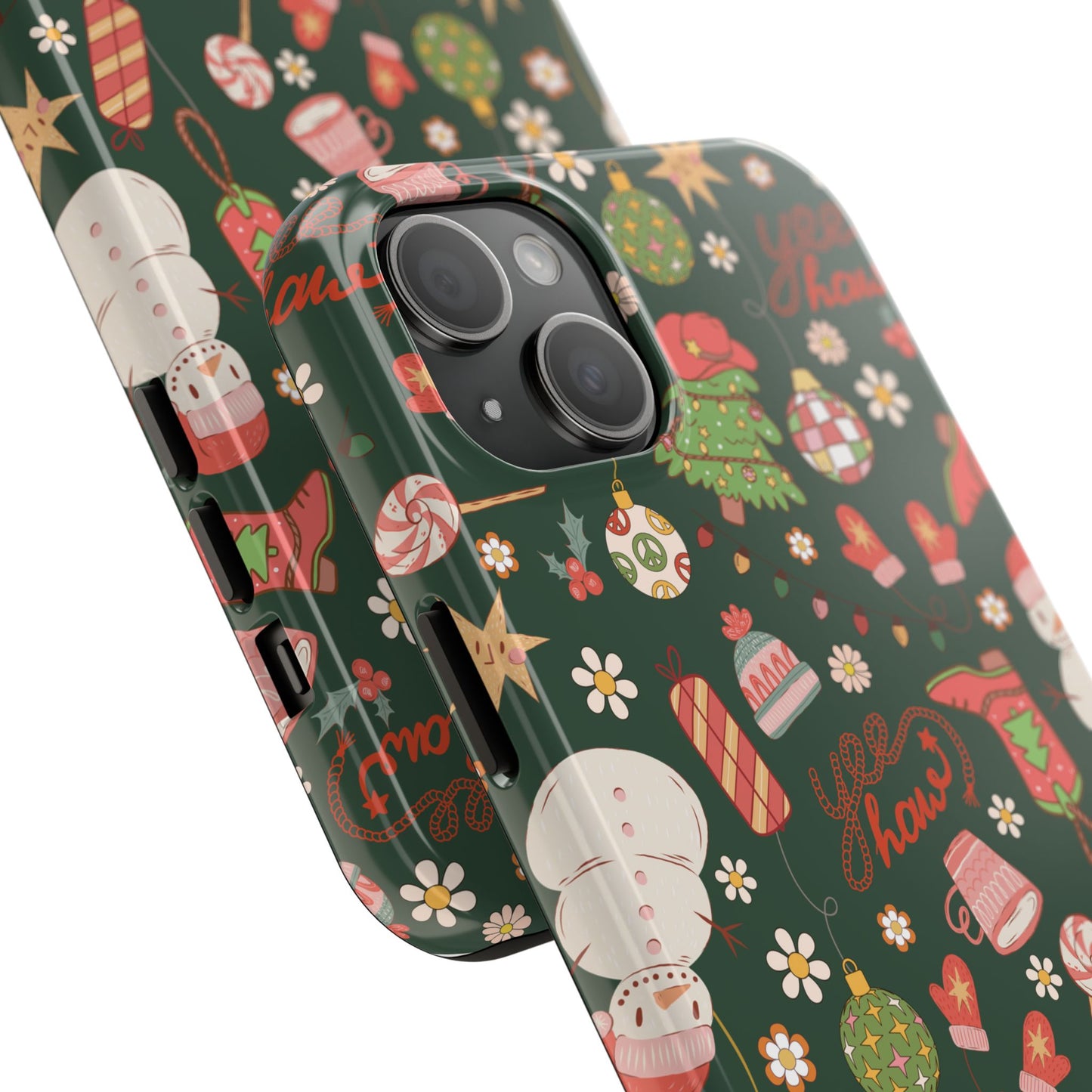 Yee Haw Snowman Phone Case