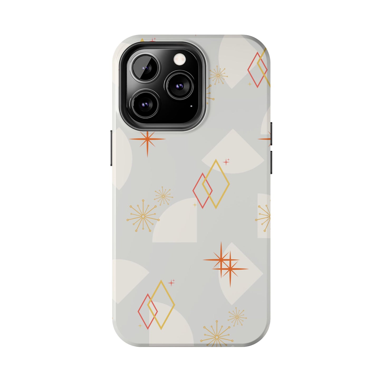 Mid Century Powder Blue Phone Case