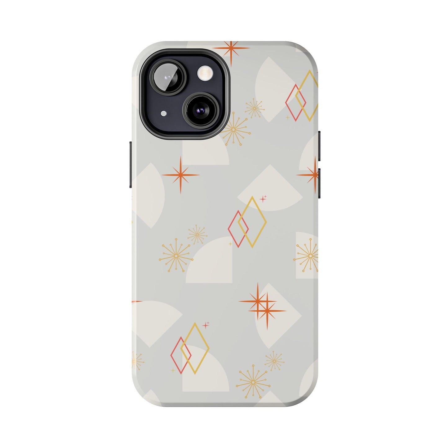 Mid Century Powder Blue Phone Case