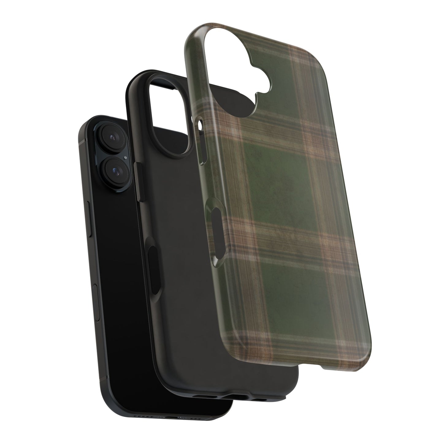 Mossy Plaid Phone Case