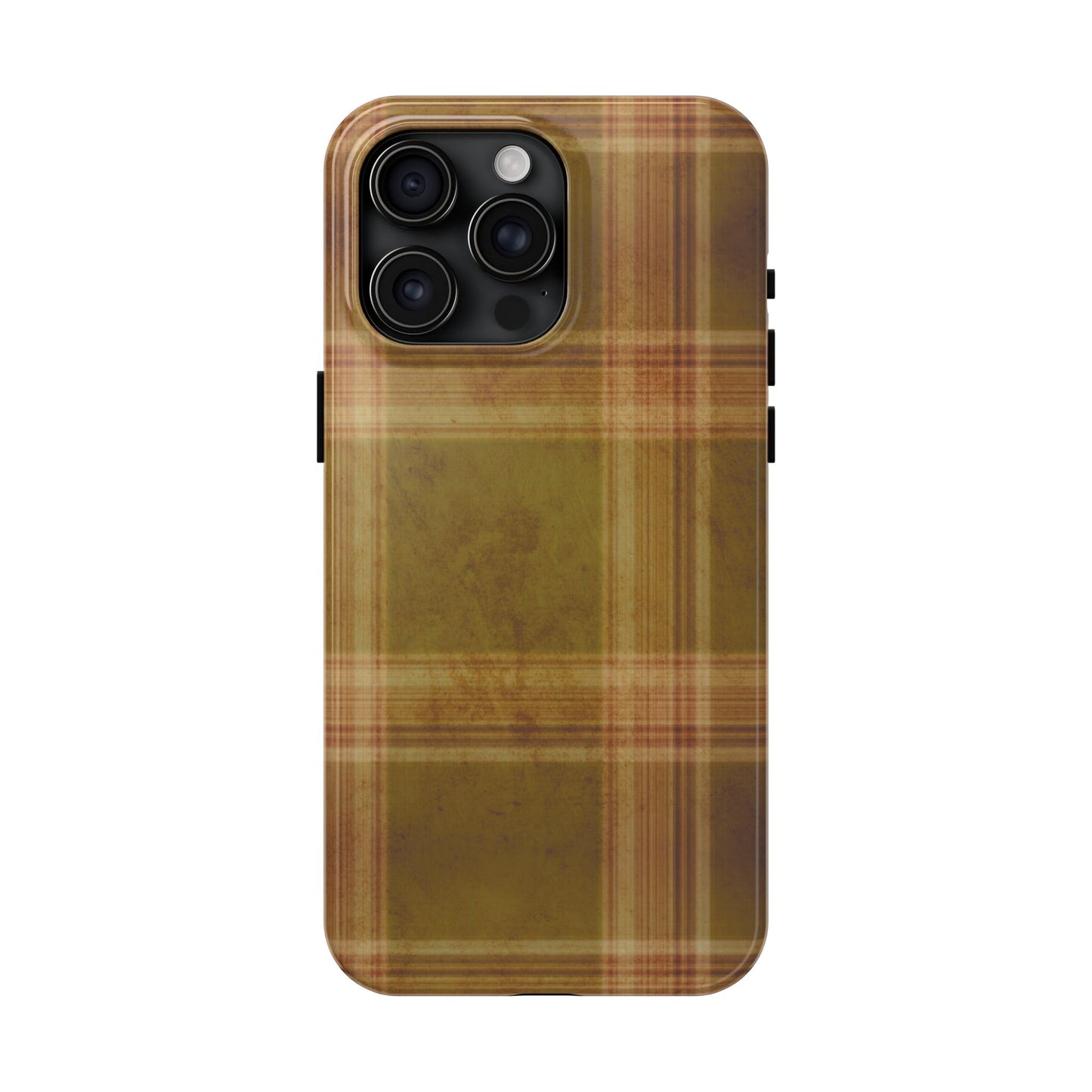 Amber Plaid Phone Case