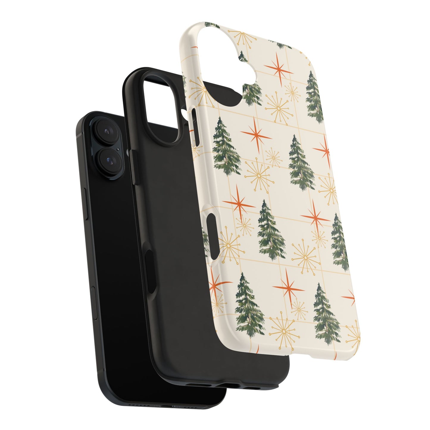 Mid Century Tree Phone Case