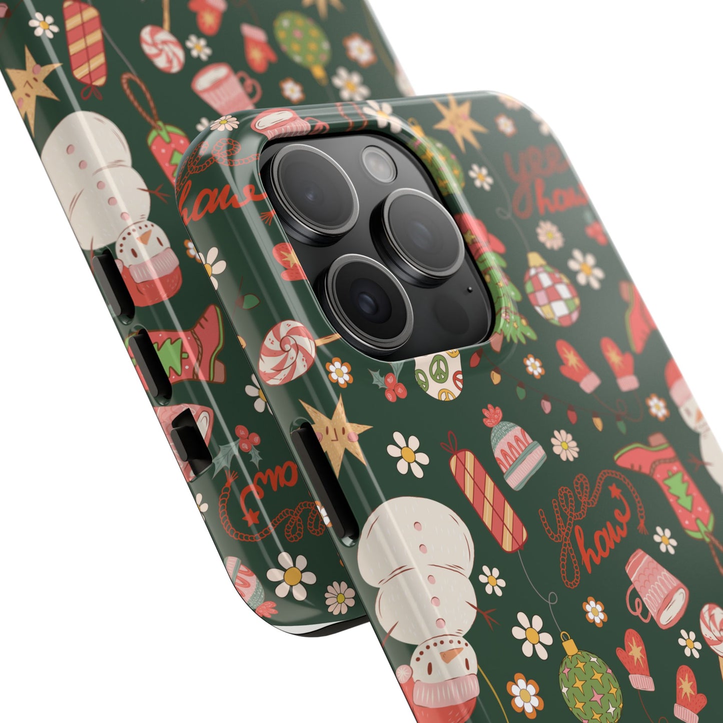 Yee Haw Snowman Phone Case