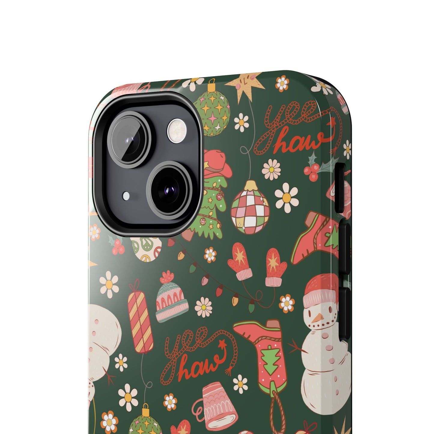 Yee Haw Snowman Phone Case