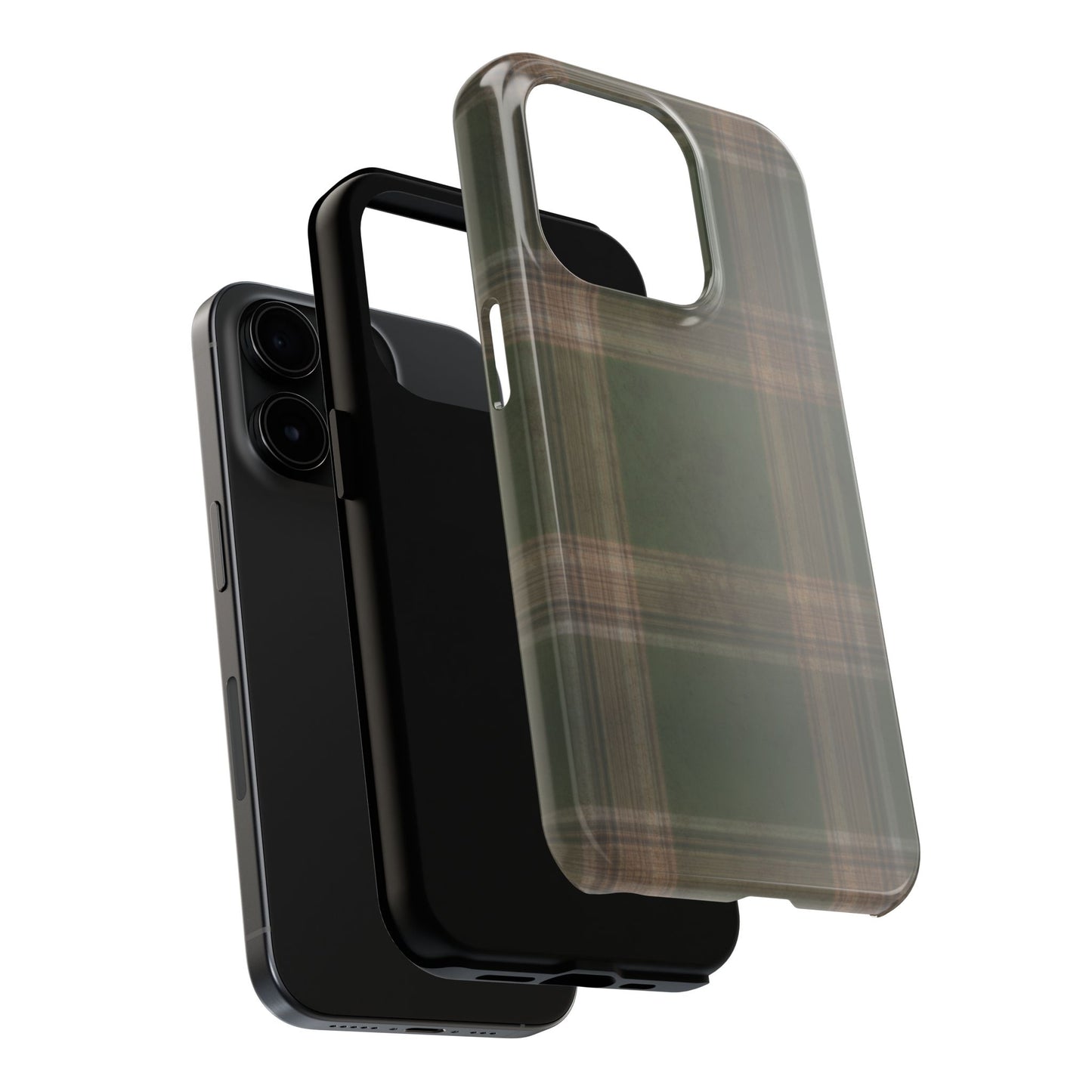 Mossy Plaid Phone Case