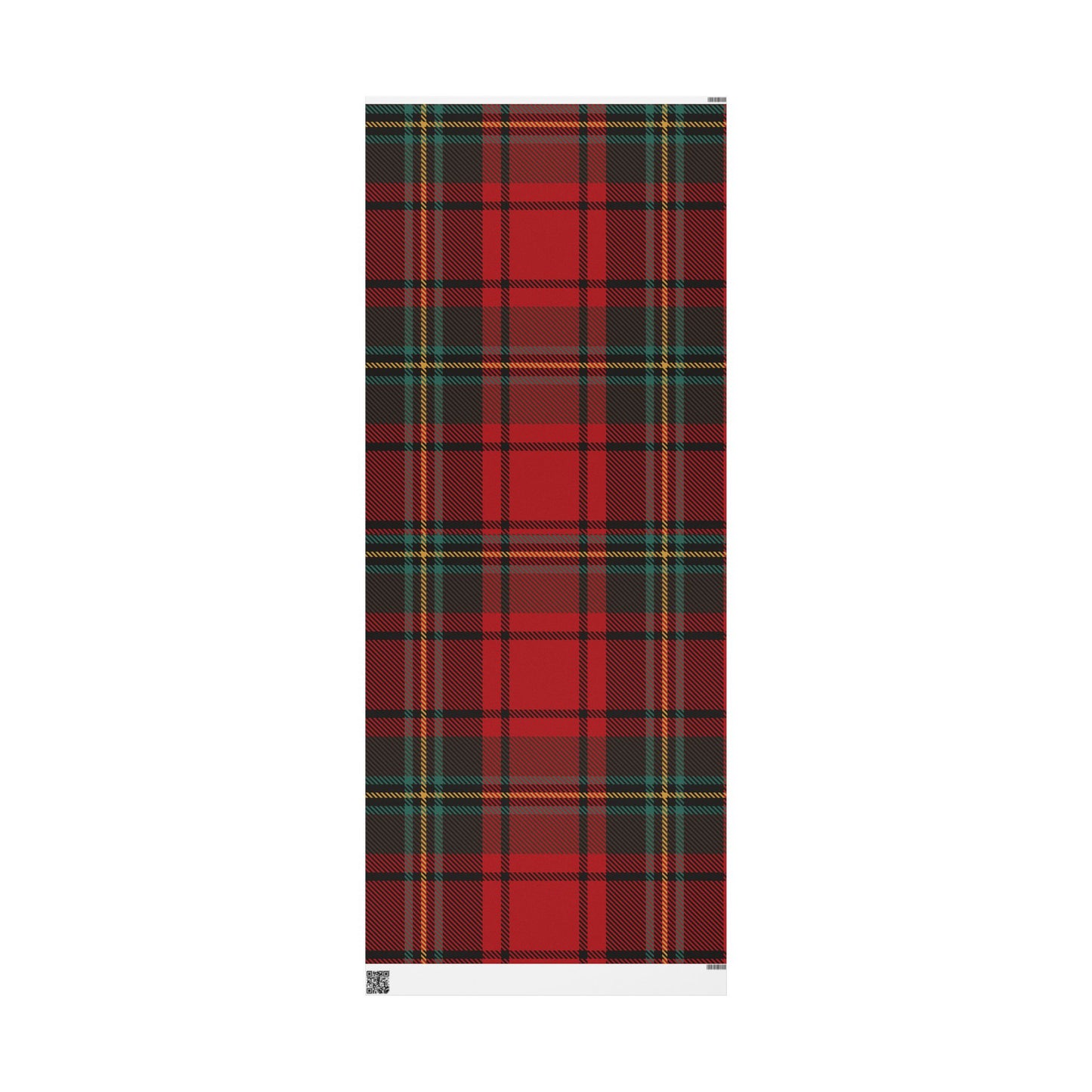 Classic Red Plaid Wrapping Paper