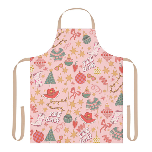 Pink Howdy Apron