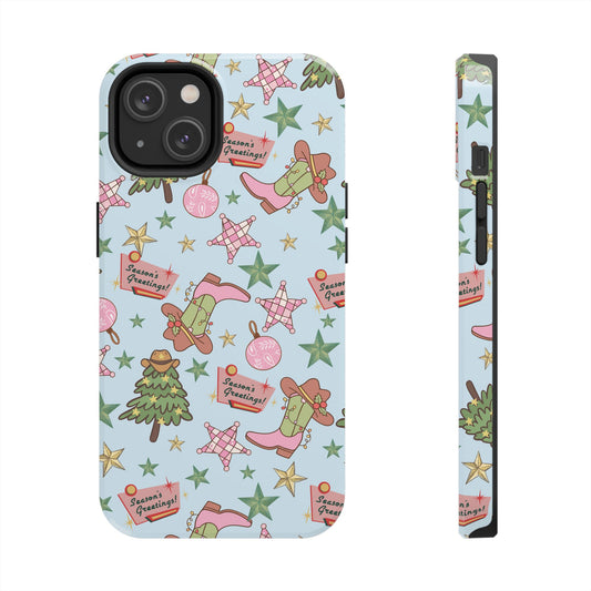 Blue Howdy Phone Case