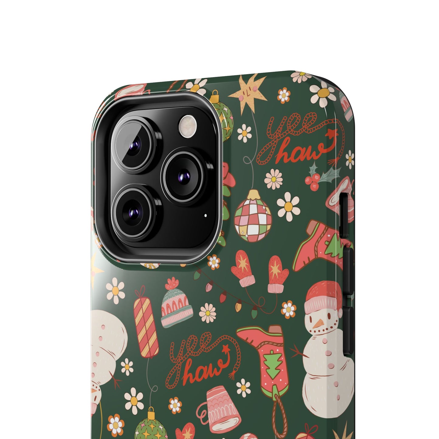 Yee Haw Snowman Phone Case