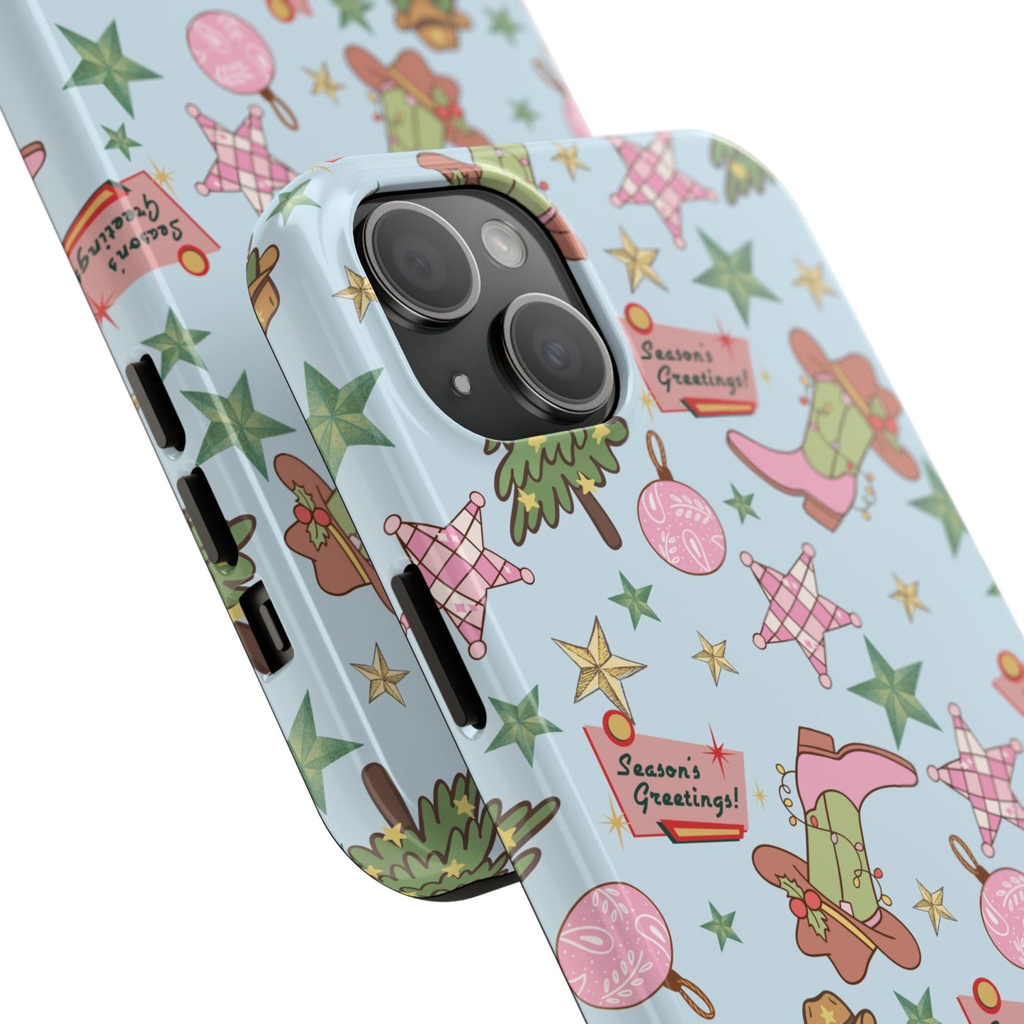 Blue Howdy Phone Case