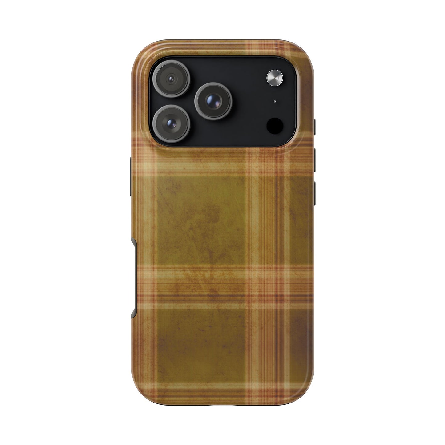 Amber Plaid Phone Case