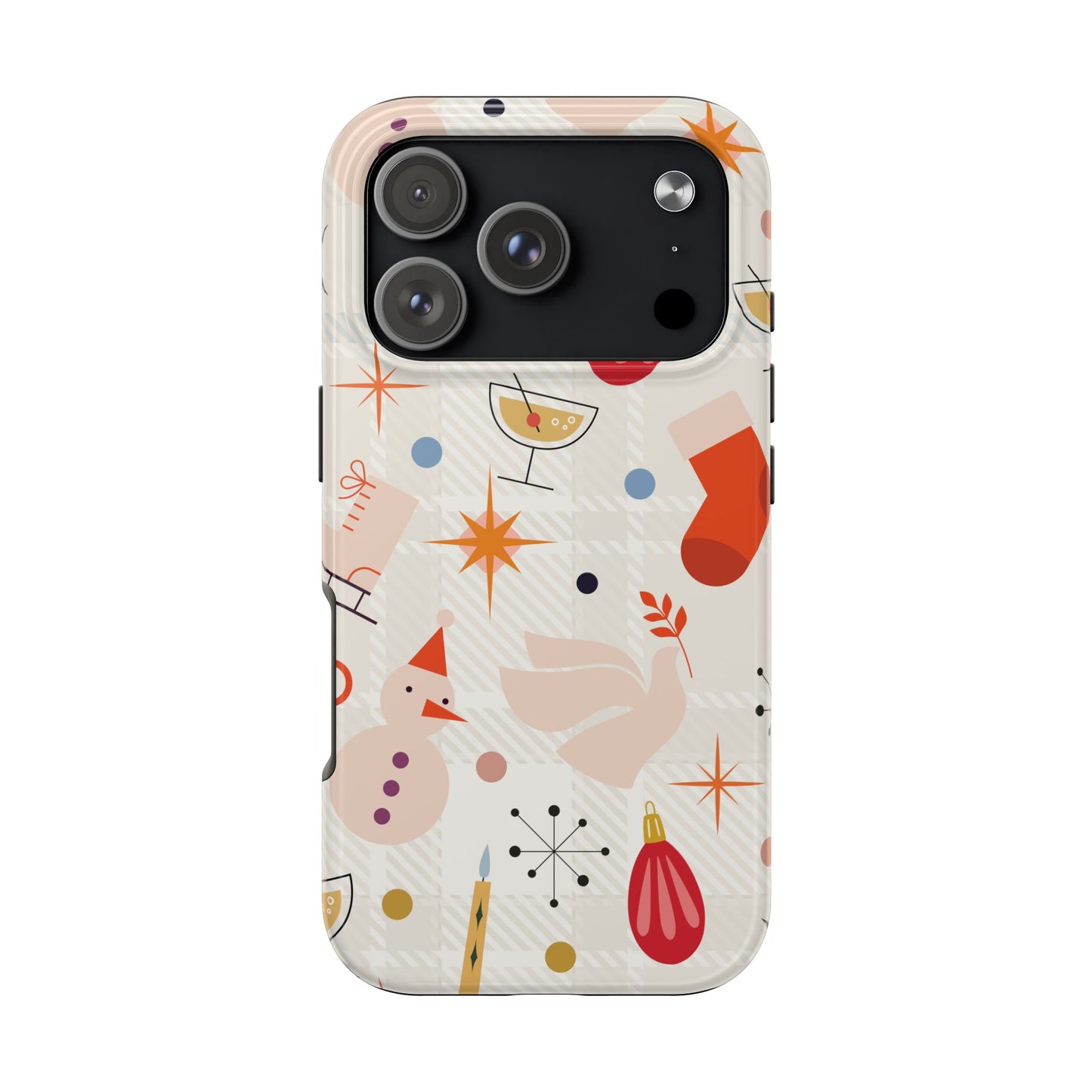 Mid Century Dove Phone Case