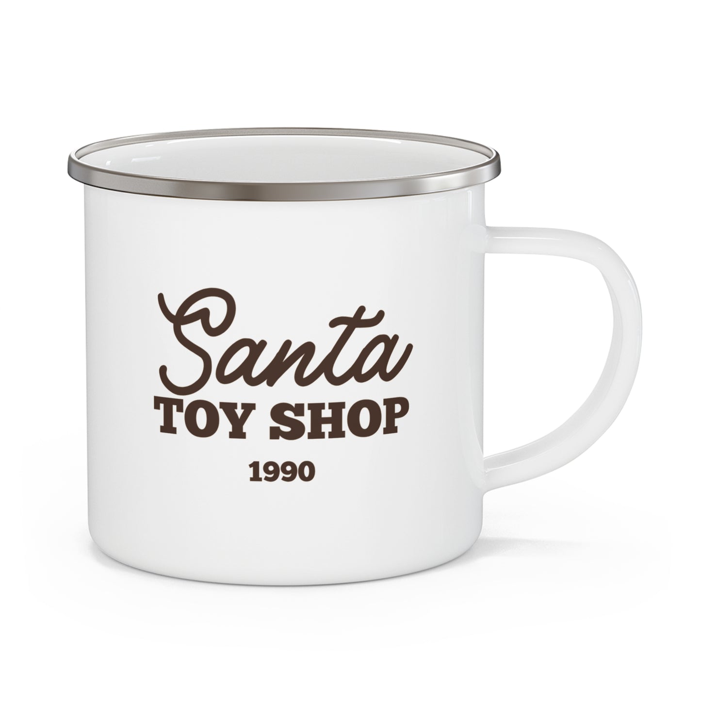 Santa Toy Shop Camping Mug