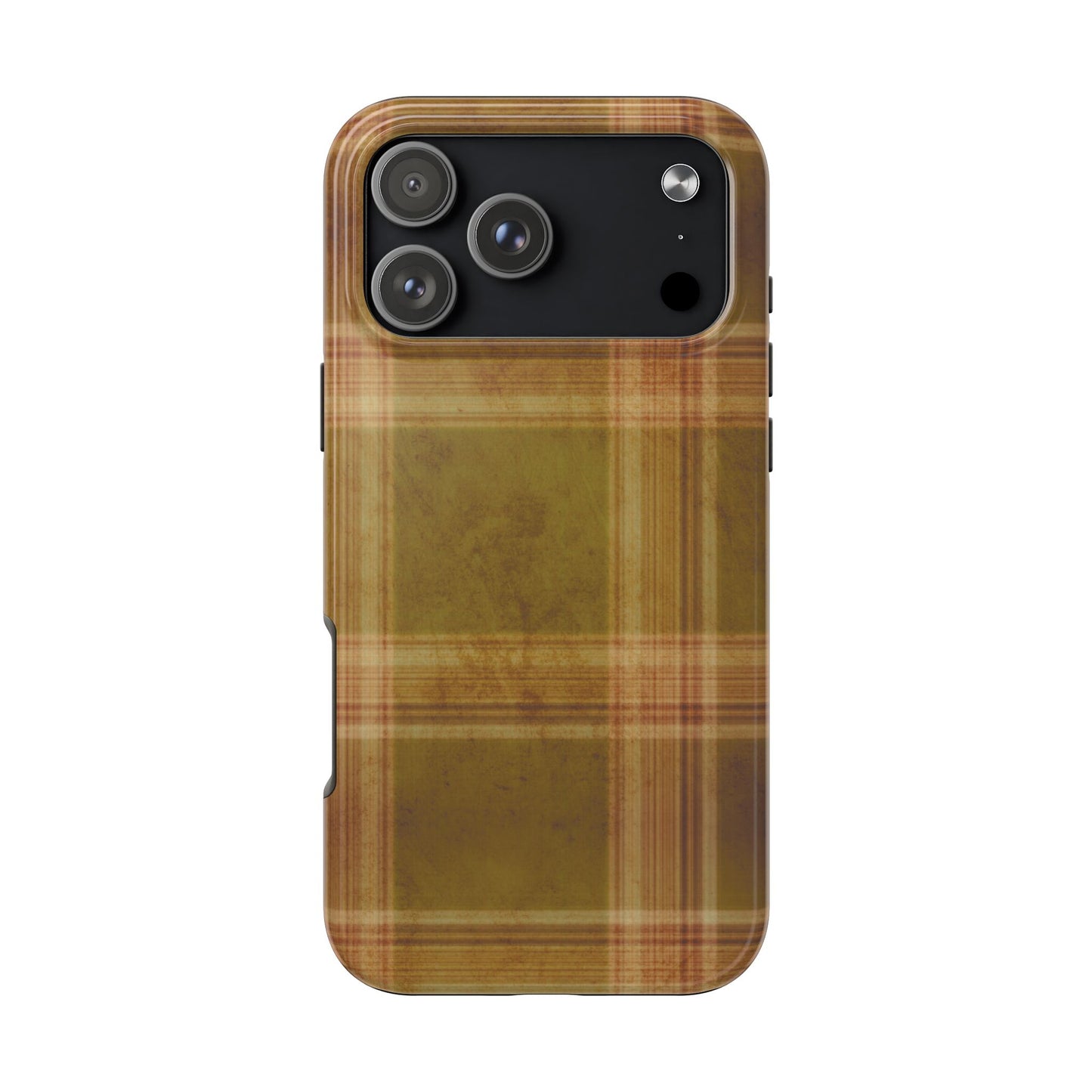 Amber Plaid Phone Case