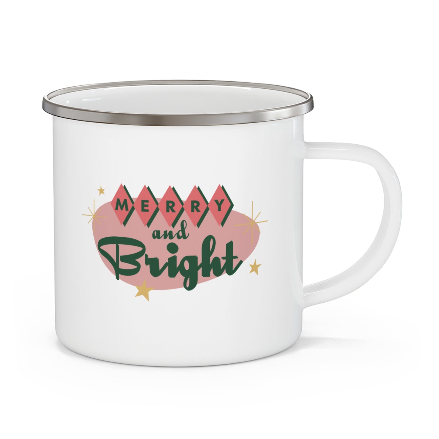 Merry and Bright Camping Mug