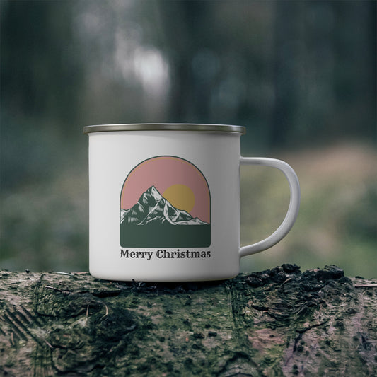 Merry Christmas Camping Mug