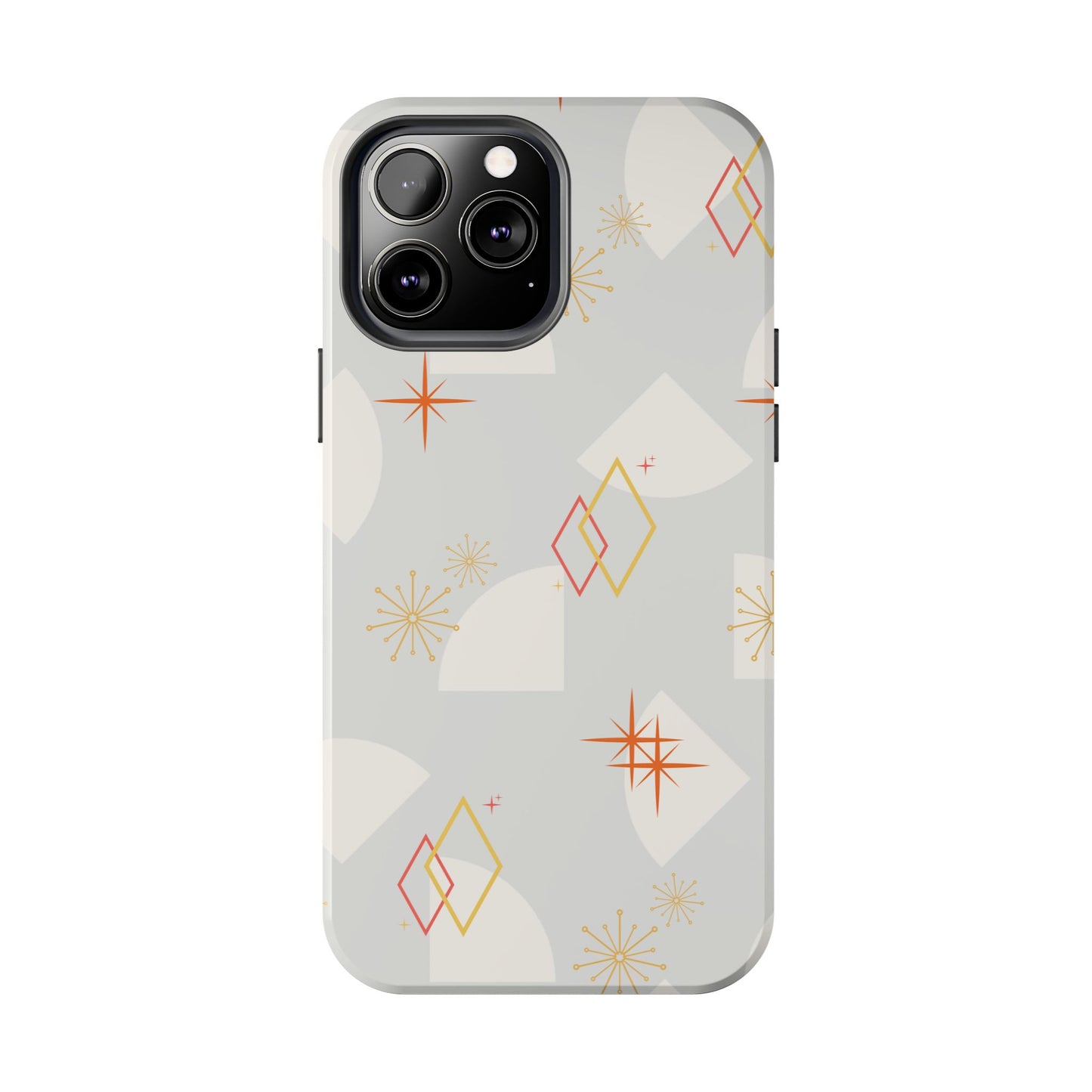 Mid Century Powder Blue Phone Case