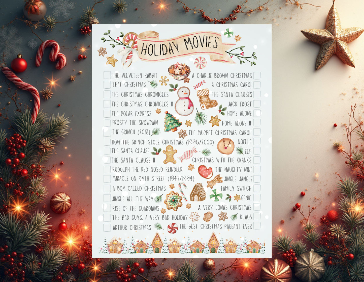 Holiday Movie List (Family-Download)