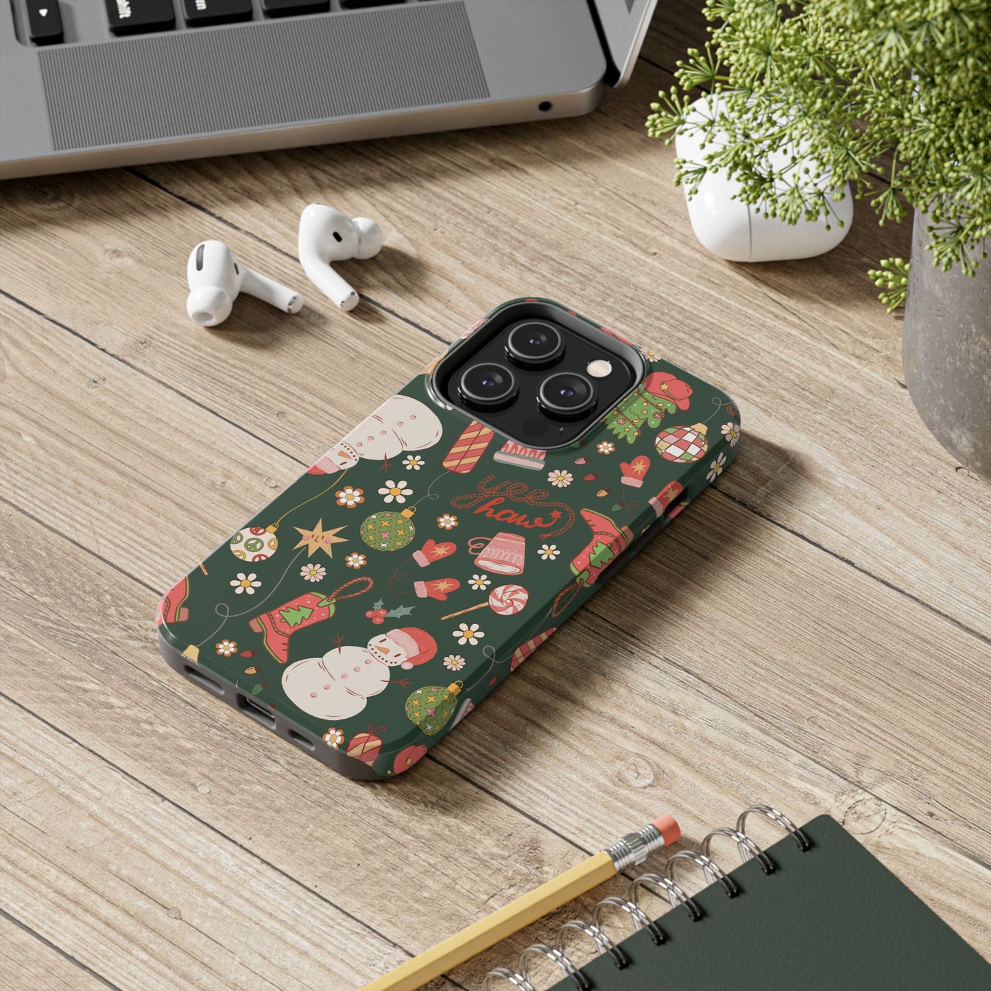 Green Yee Haw Phone Case