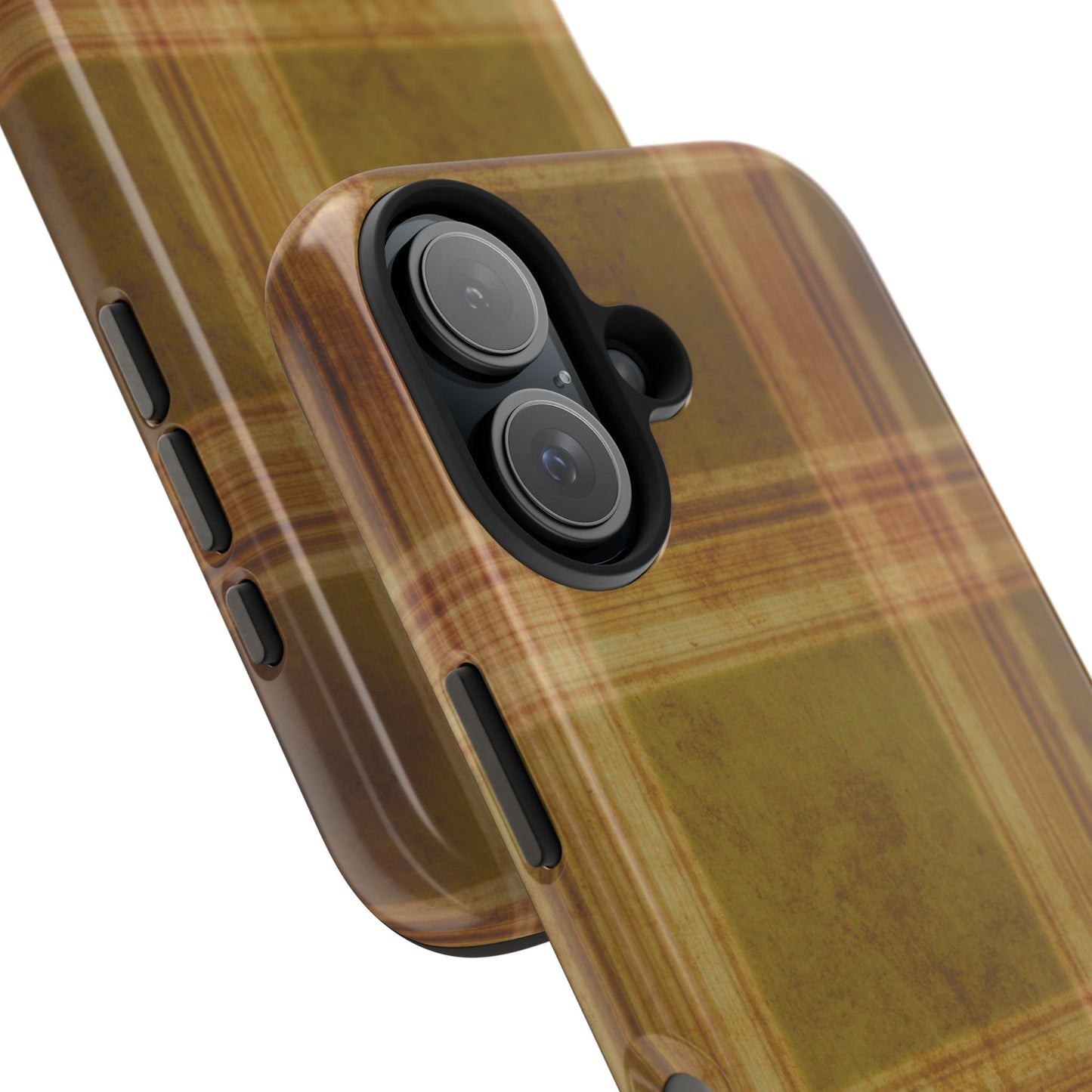 Amber Plaid Phone Case