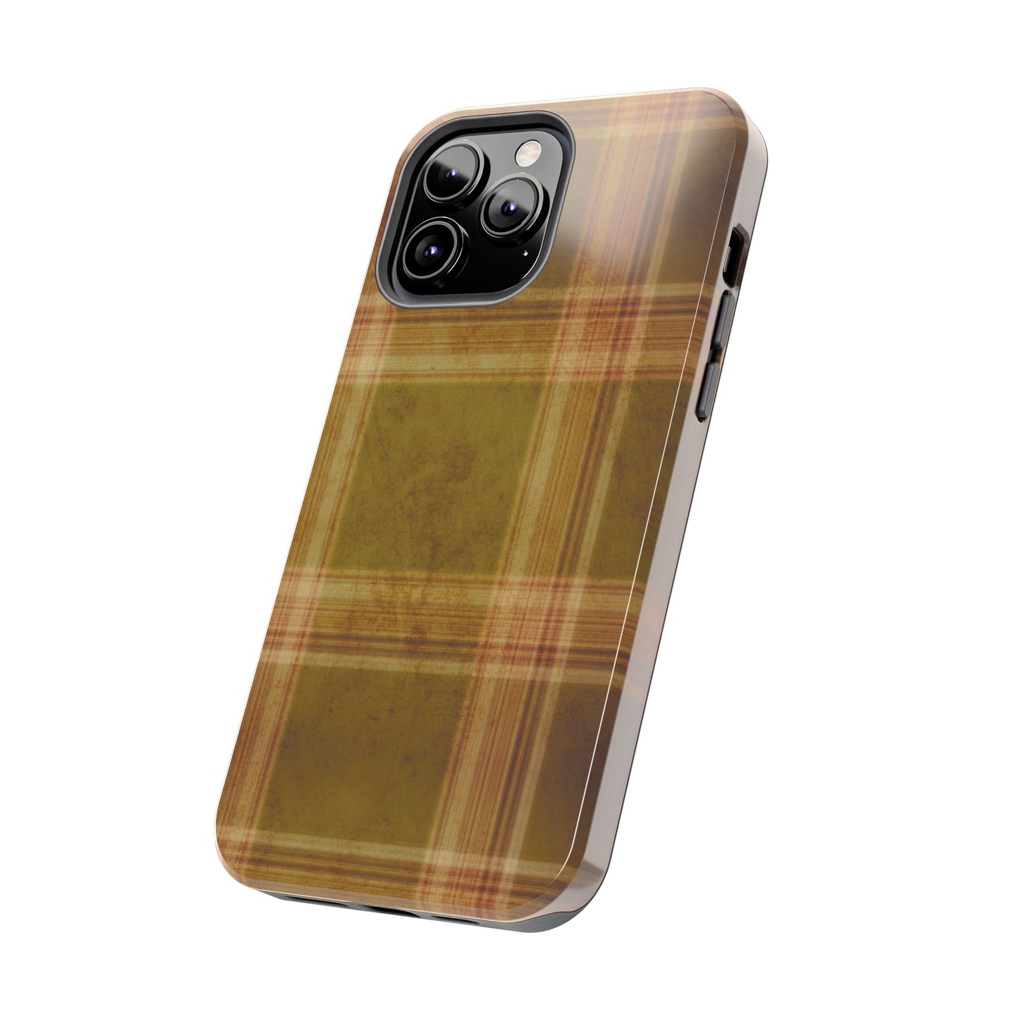Amber Plaid Phone Case