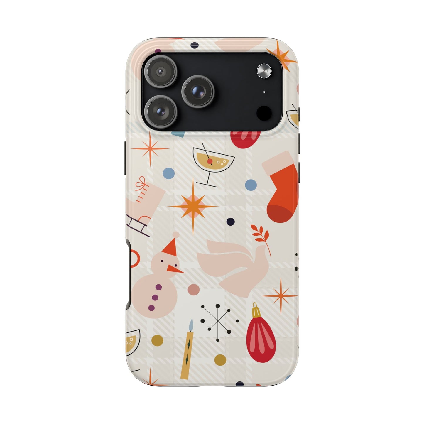 Mid Century Dove Phone Case