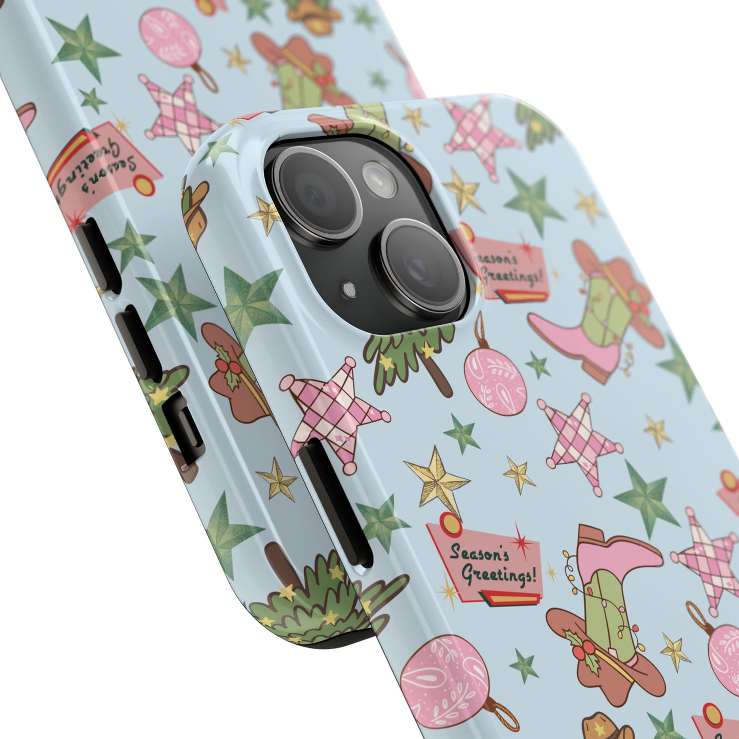 Blue Howdy Phone Case