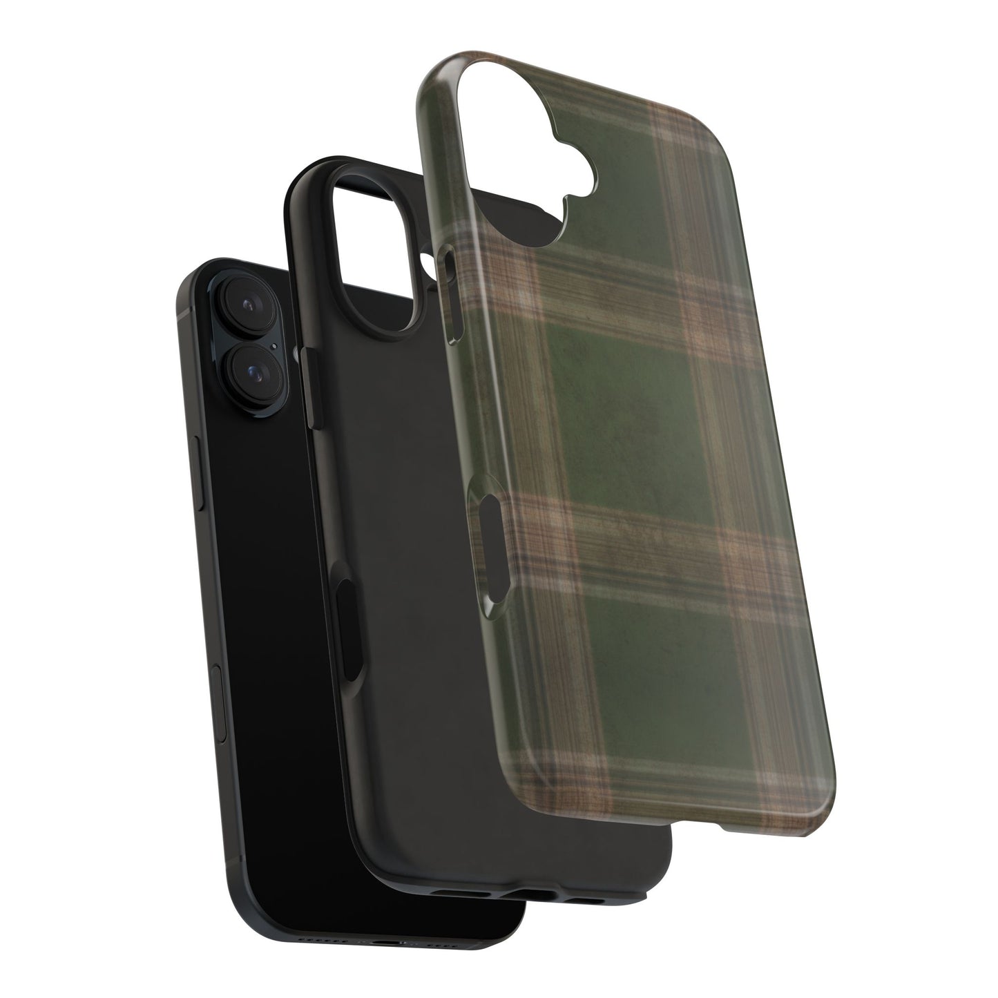 Mossy Plaid Phone Case