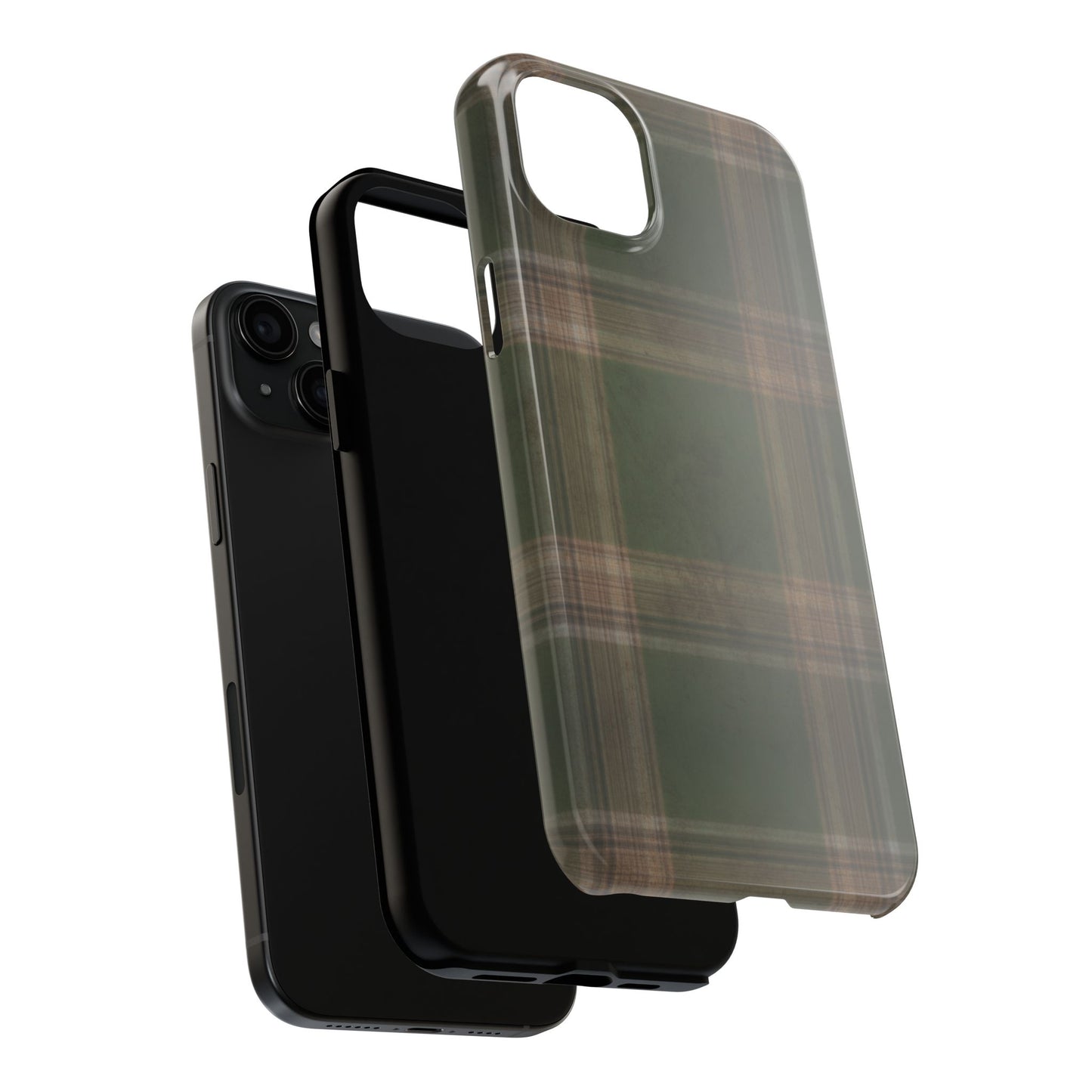 Mossy Plaid Phone Case