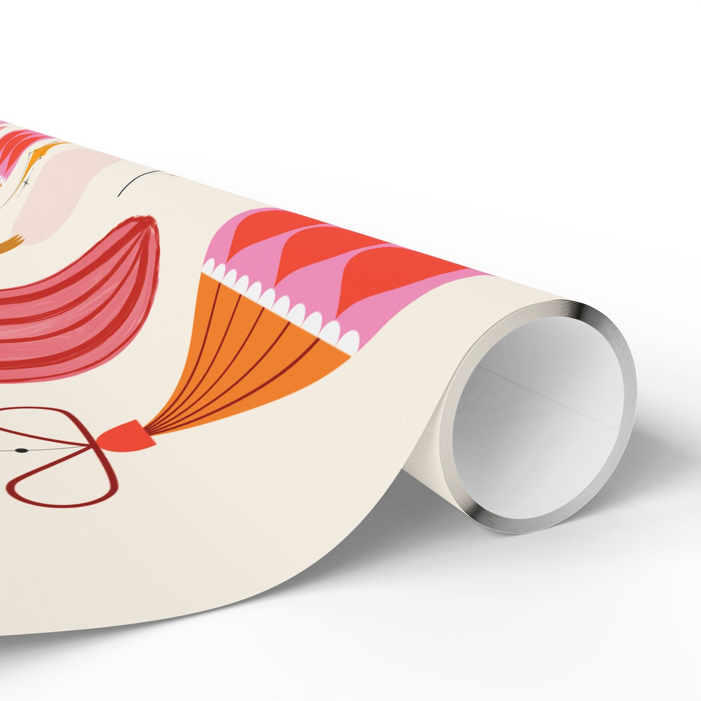 Mid Century Ornament Wrapping Paper