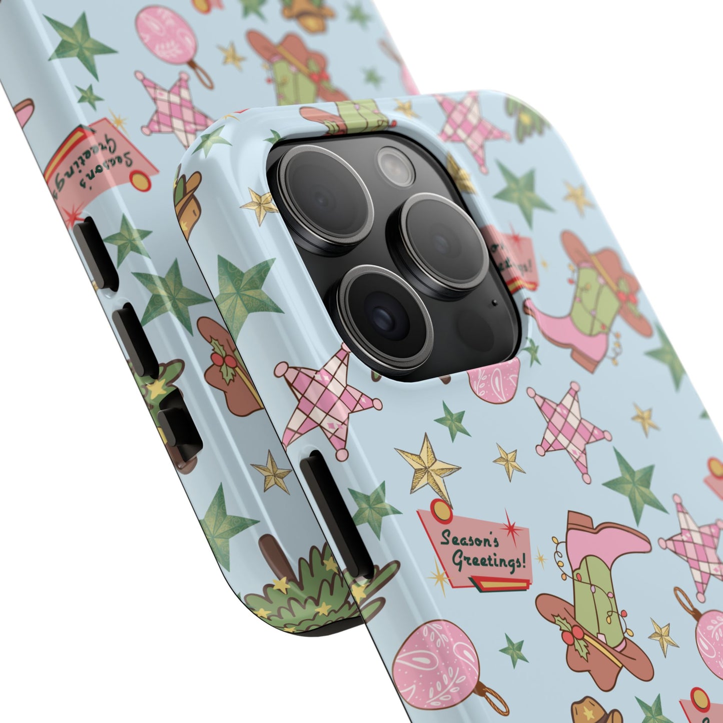 Blue Howdy Phone Case