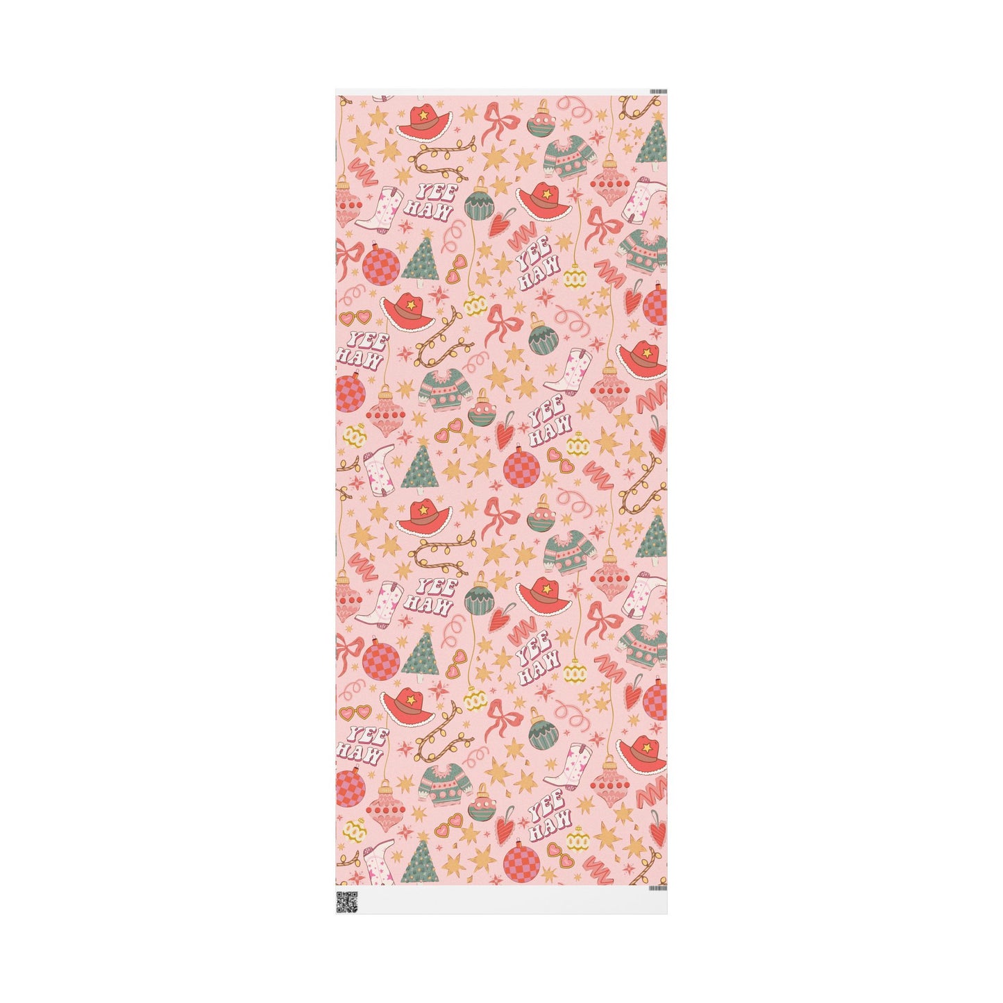 Pink Howdy Wrapping Paper