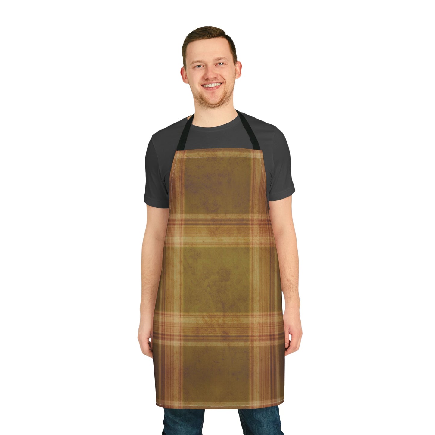 Amber Plaid Apron