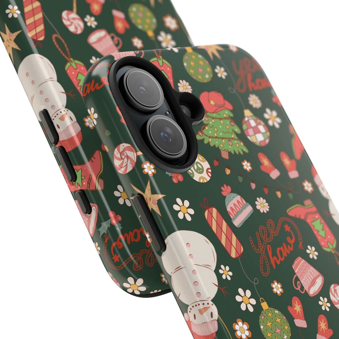 Yee Haw Snowman Phone Case
