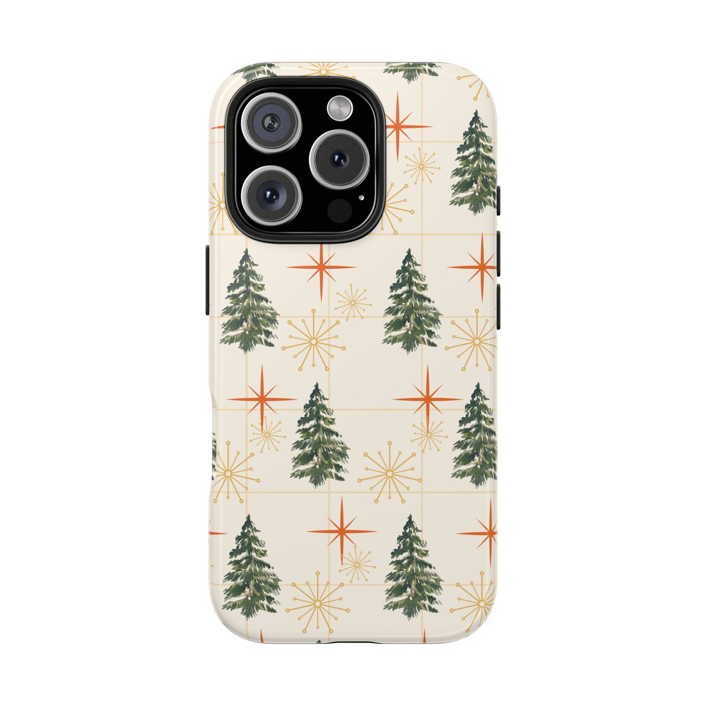 Mid Century Tree Phone Case