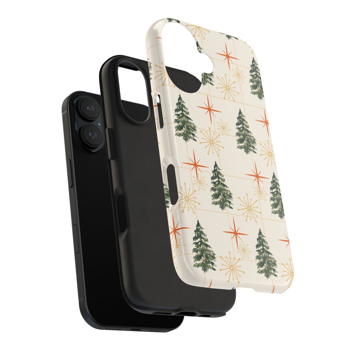 Mid Century Tree Phone Case