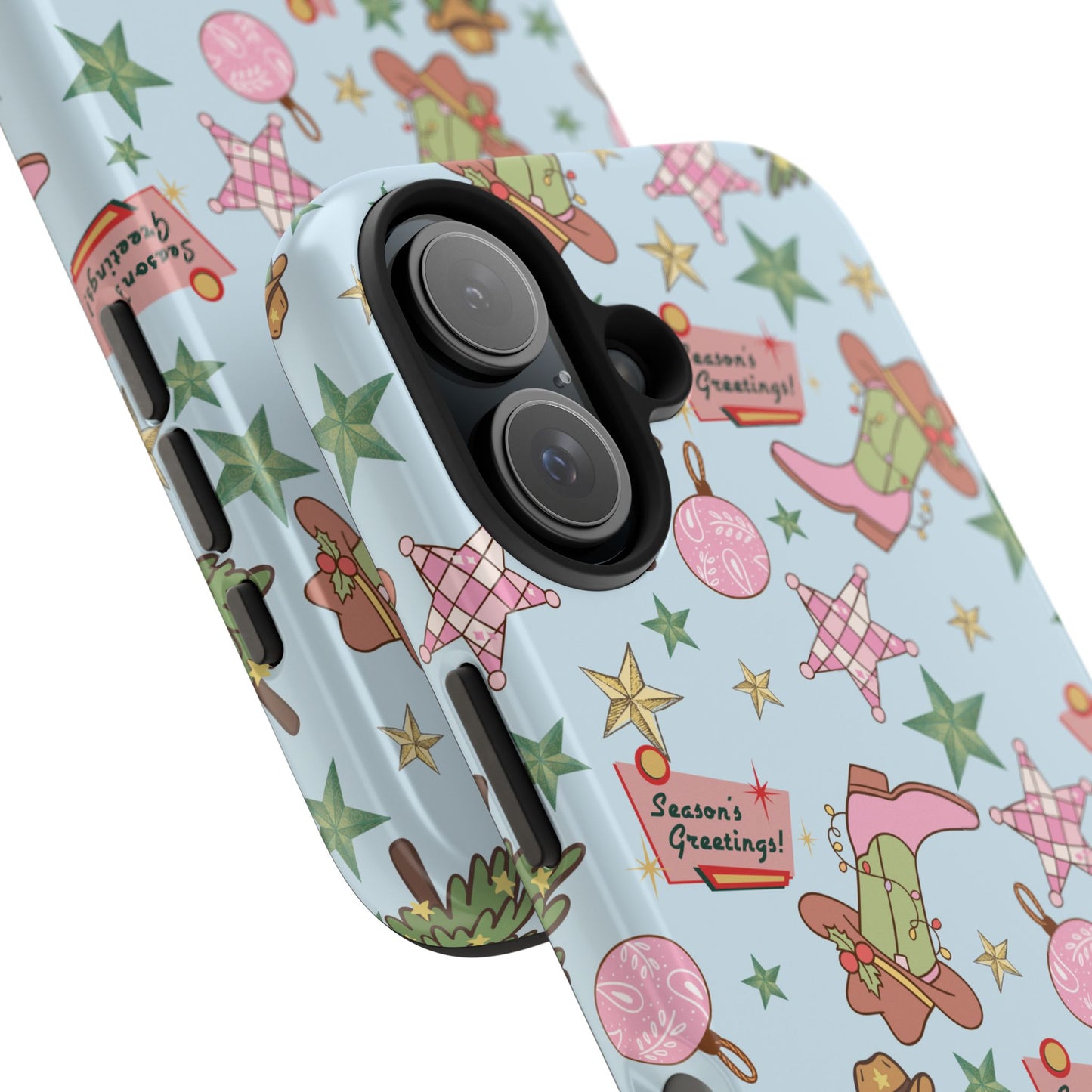 Blue Howdy Phone Case