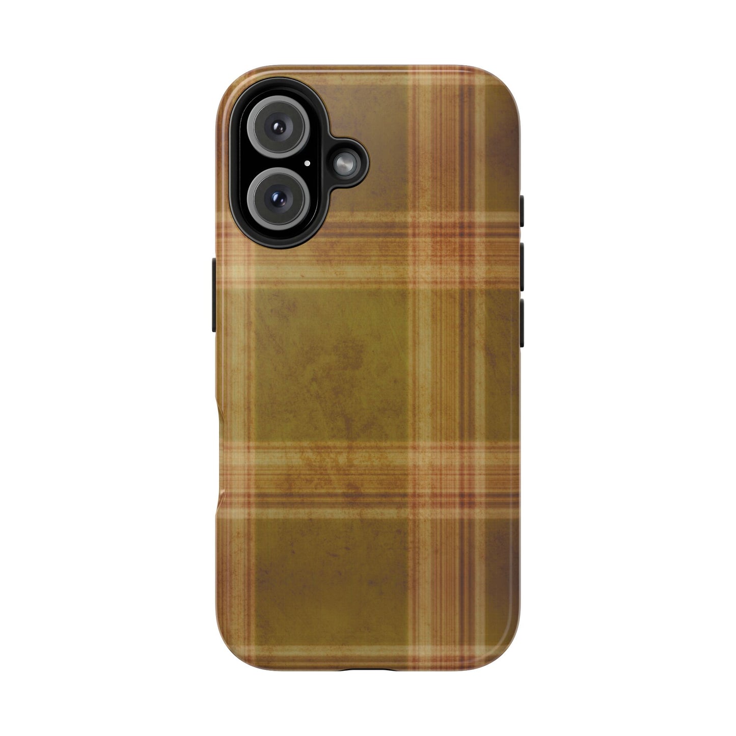 Amber Plaid Phone Case