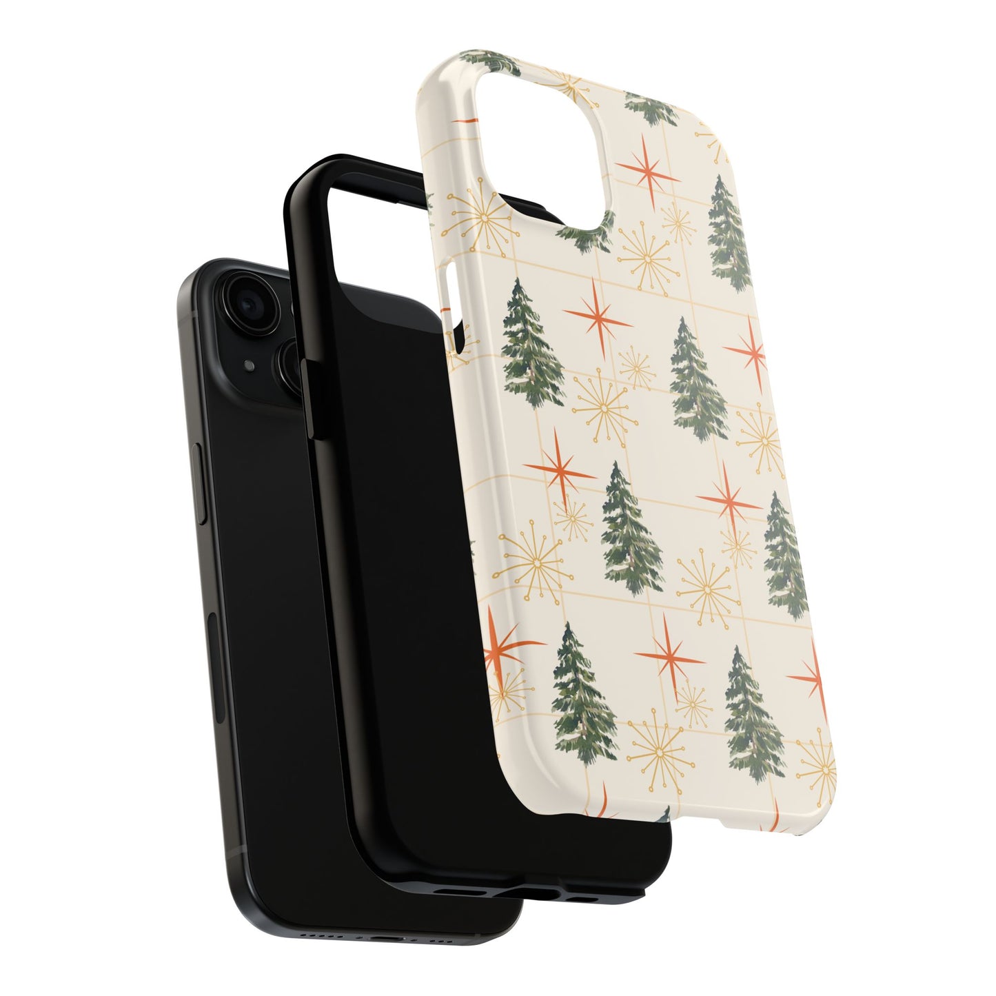 Mid Century Tree Phone Case