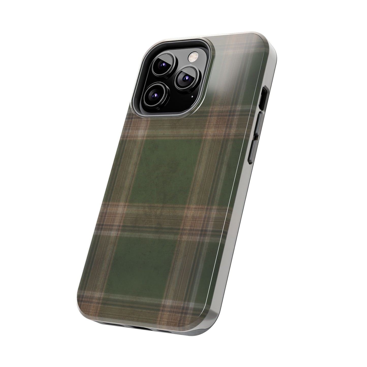 Mossy Plaid Phone Case