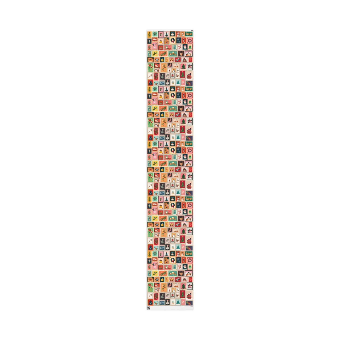 Vintage Stamps Wrapping Paper