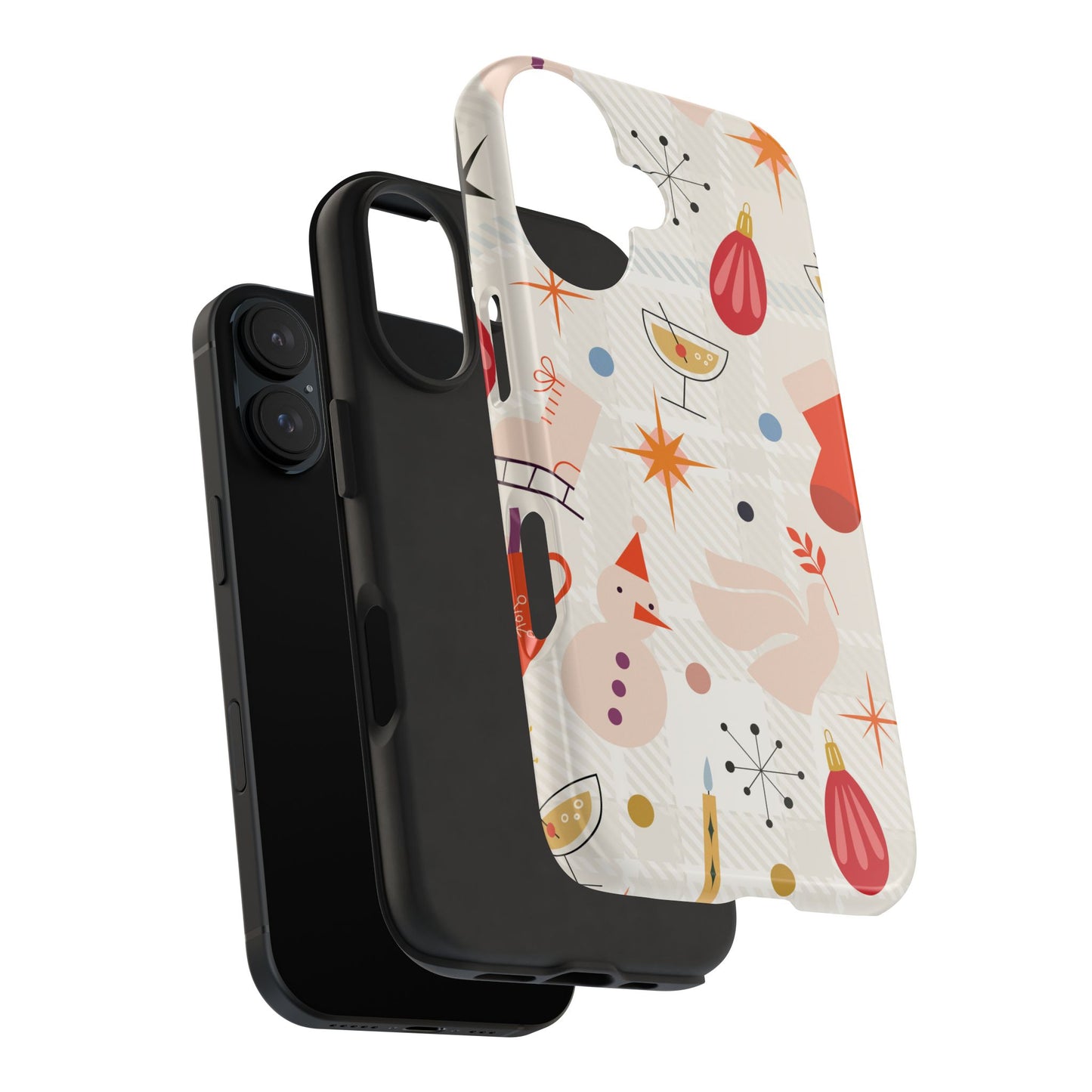 Mid Century Dove Phone Case