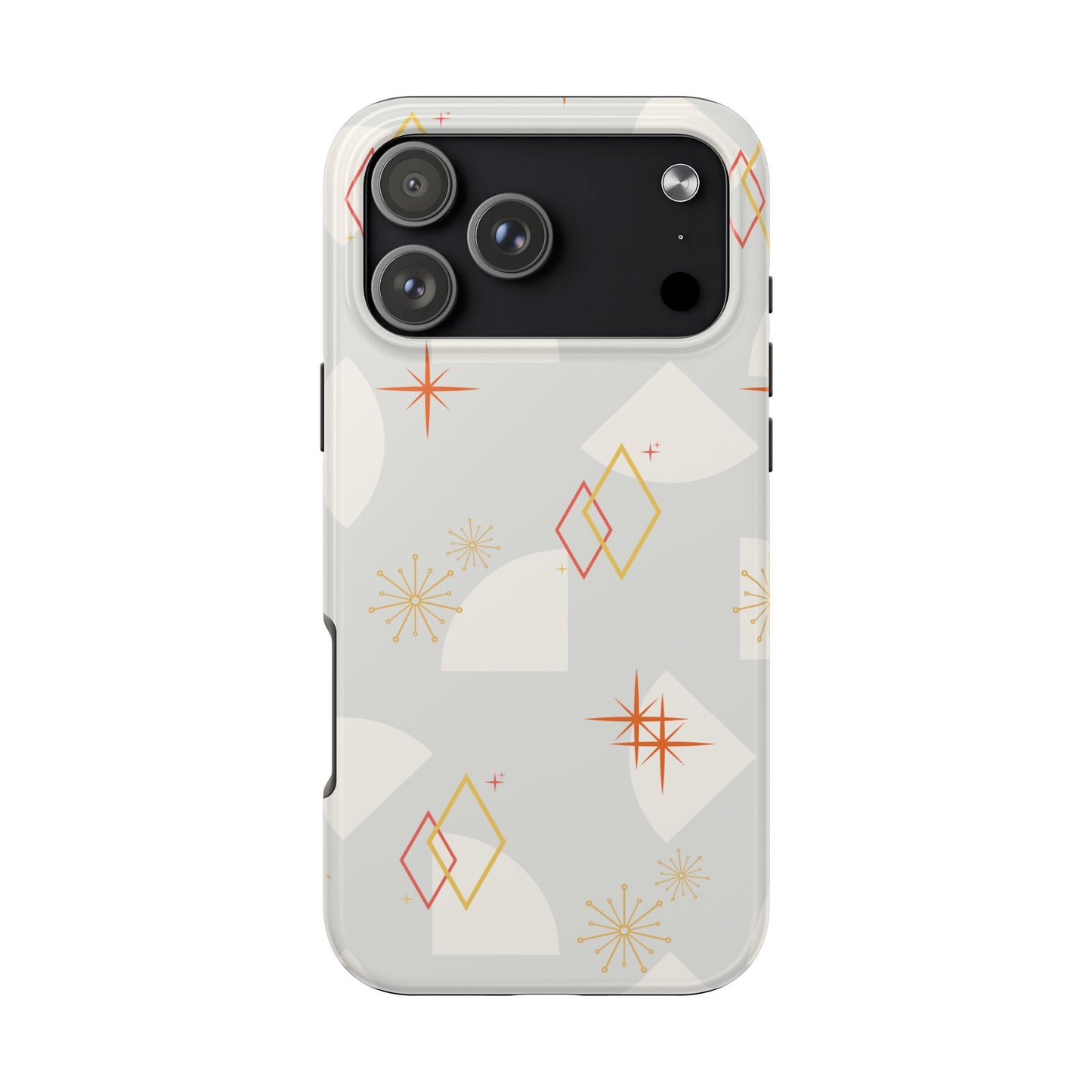 Mid Century Powder Blue Phone Case