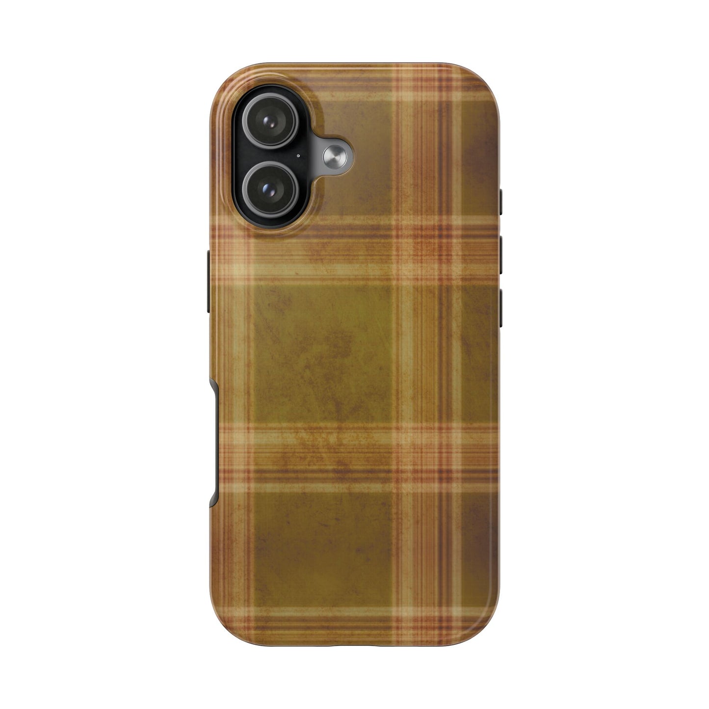Amber Plaid Phone Case